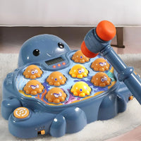Whack-A-Mole Game Toy for Kids, Interactive Parent-Child Early Education Push-Button Game Machine