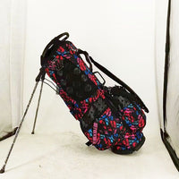 ANEW Golf Stand Bag for Women, Portable Lightweight Korean Style Double Shoulder Strap Golf Club Bag