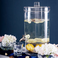 Acrylic PC Self-Service Beverage Juice Dispenser with Faucet, Cola Bucket, Plastic Fruit Tea Barrel, Beer Container