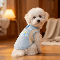 Pet Cooling Vest for Small Dogs - Summer Sun Protection & Breathable Ice Silk Shirt for Teddy, Bichon
