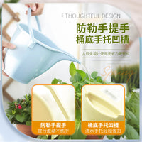 Resin Thickened Plastic Watering Can with Spout for Home Garden Plants, Large Capacity