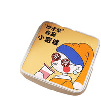 Cartoon Ice Silk Seat Cushion for Office Chair & Dormitory, Breathable & Non-slip Washable Pad