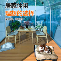 Greenhouse Garden Plant Grow Tunnel Walk-in Hot House with Galvanized Steel Frame and Thickened Film