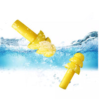 Christmas Tree Shaped Silicone Earplugs for Swimming, Noise Reduction, Sleep, Work, and Study