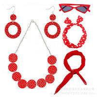 Ladybug Polka Dot Cosplay Accessory Set for Parties and Festivals