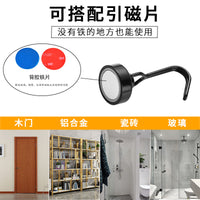 Rotating Magnetic Hooks for Doors & Refrigerators - Punch-Free Storage Solution