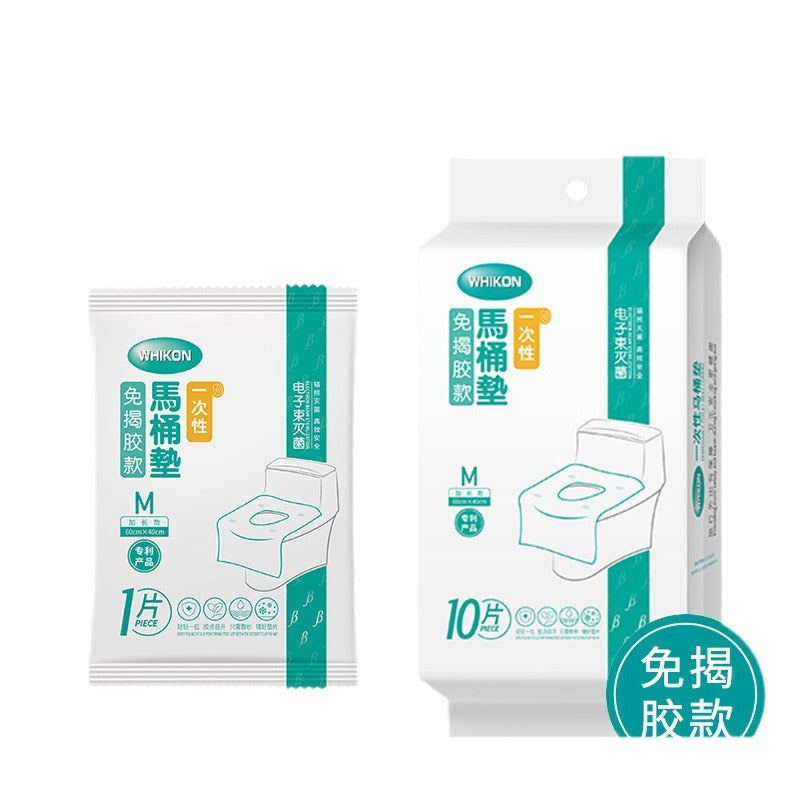 Disposable Toilet Seat Covers, Individually Wrapped, for Travel, Hotel, and Home Use