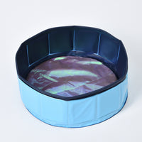 Foldable Pet Bath Tub Portable Swimming Pool for Small Dogs and Cats