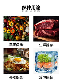 Insulated Foam Shipping Box for Perishable Goods - Seafood, Fruit, Frozen Food Cooler