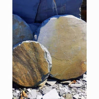 Natural Bluestone Irregular Stepping Stones for Outdoor Garden and Patio Pathways