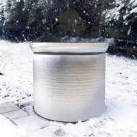 Portable Bath Tub Dust Cover, Waterproof Windproof Insulated Protector for Ice Bath Buckets