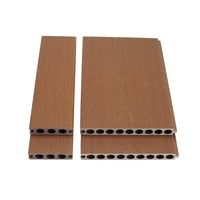 Wood Plastic Composite Garden Fence Panel Outdoor Yard Wall Barrier
