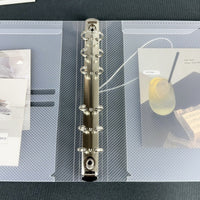 A6 Transparent PP Spiral Notebook Cover for Planners and Organizers