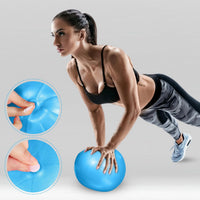 PVC Pilates Mini Yoga Ball for Core Strength, Pelvic Floor, and Balance Training