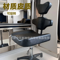 Adjustable Swivel Tattoo Chair with Backrest and Hydraulic Lift for Salon, Office, and Beauty Treatments
