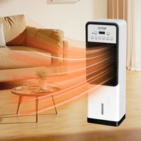 Amoi Portable Mini Air Conditioner Household Heater Bathroom Floor Standing Electric Heater Energy Saving Warm Air Blower