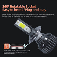 Heyword F2 COB LED Car Headlight Bulb - Super Bright Spotlight