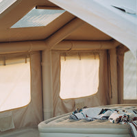 Inflatable Outdoor Camping Tent, Portable Automatic Setup, Sunshade & Rainproof Family Tent