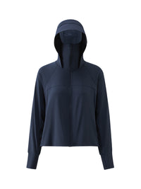 Nantao UPF 50+ Sun Protection Cape Hoodie for Women, Ice Silk Cooling UV Protection Jacket