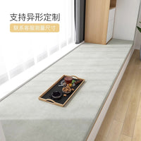 Nordic Style Bay Window Cushion with Latex or Coir Filling, All-Season Balcony Tatami Mat