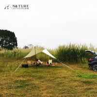 Outdoor Camping Tarp Shelter Sunshade Rainproof Canopy for Camping and Outdoor Activities