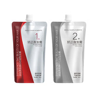 Protein Hair Straightening Cream Set for Professional Salon Use
