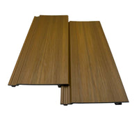 Outdoor Wood-Plastic Composite Wall Panels for Garden Fences and Villas, Anti-Corrosion and Waterproof