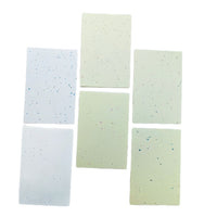 120g Imported Colored Porcelain Paper for Stationery, Scrapbooking, and Calligraphy - Various Sizes, Light Colors