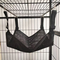 Adjustable Breathable Cat Hammock Bed for Cages - Washable Pet Hanging Nest for All Seasons