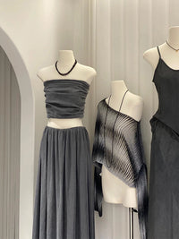 Female Flat-Bodied Mannequin Torso with Hanging Arms for Clothing Display