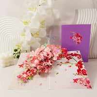 3D Pop-Up Teacher's Day Greeting Card with Envelope, Creative Thank You Gift for Teachers