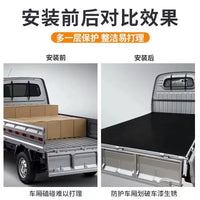 Heavy-Duty Rubber Truck Bed Mat with Fabric Reinforcement - Universal Fit, Anti-Slip Cargo Liner
