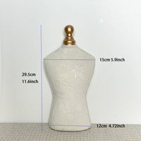 Velvet Printed Necklace and Earring Display Stand for Jewelry Exhibition