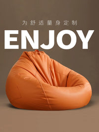 Oversized Washable Bean Bag Chair for Adults and Pets, Reclining Single Sofa with EPP Filling