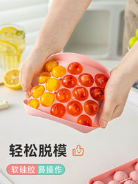 Silicone Ice Cube Molds for Spheres, Roses, and Cubes - Food Grade, Easy Release
