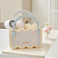 Sweetheart Girl Portable Drainable Shower Caddy Basket for Bathroom and Shopping