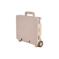 Foldable Shopping Cart with Wheels for Groceries, Laundry, and More
