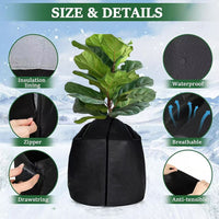 Plant Protection Cover for Garden Trees and Potted Plants, Frost and Cold Protection