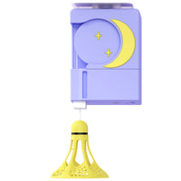 Automatic Rebound Badminton Trainer for Solo Practice, Indoor Use, Kids & Adults