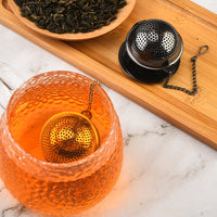 304 Stainless Steel Rotating Tea Infuser with Drip Tray