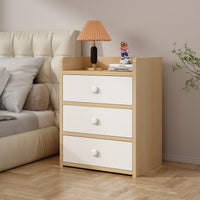 Bedside Table, Small Nightstand with Storage, Modern Minimalist End Table for Bedroom