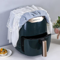 Embroidered Air Fryer Dust Cover Universal Kitchen Appliance Protector for All Seasons Home Use