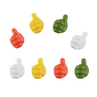 Thumb Cable Organizer Clips Self-Adhesive Wall Hooks for Data and Charging Cables