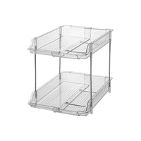Under Sink Pull-Out Storage Organizer for Kitchen and Bathroom