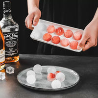 Whiskey Cocktail Ice Ball Molds - Large and Small Spherical Ice Trays for Bar and Home Use