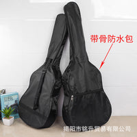 Waterproof Acoustic Guitar Gig Bag for 38-41 Inch Guitars with Shoulder Straps