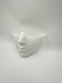 Cyberpunk Half-Face Mask for Cosplay and Halloween