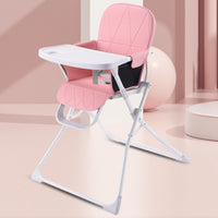 Foldable Portable Baby Dining and Camping Chair with Multi-functional Design for Home and Outdoor Use