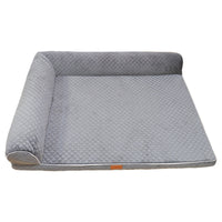 Waterproof Pet Sofa Bed with Removable Washable Mat for Dogs and Cats