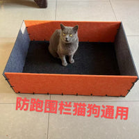 Pet Playpen Whelping Box - Portable Indoor/Outdoor Enclosure for Cats & Dogs